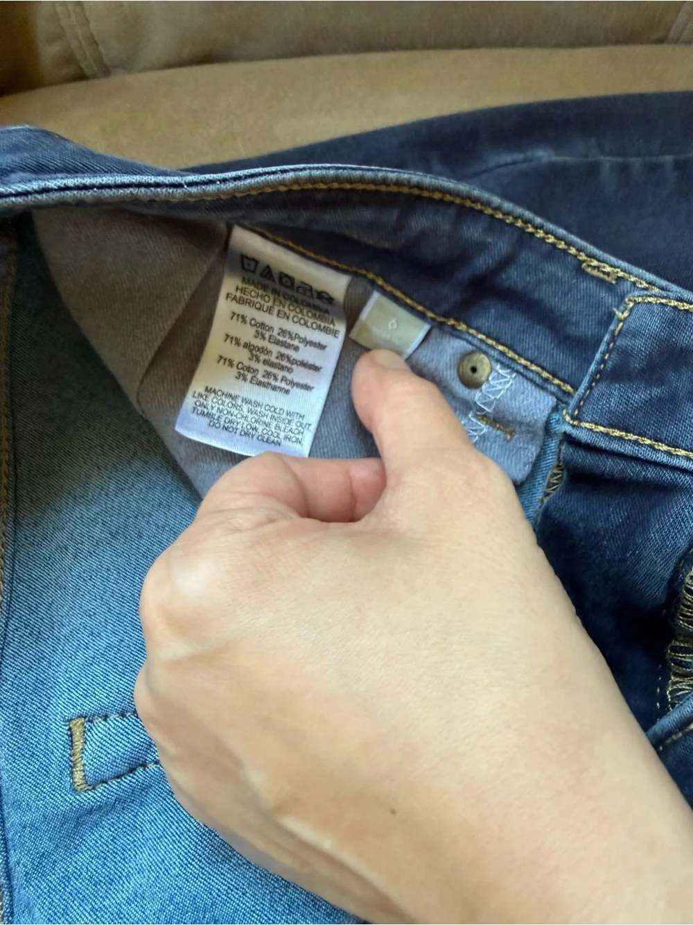 Michael Kors Dark Blue Skinny Jeans